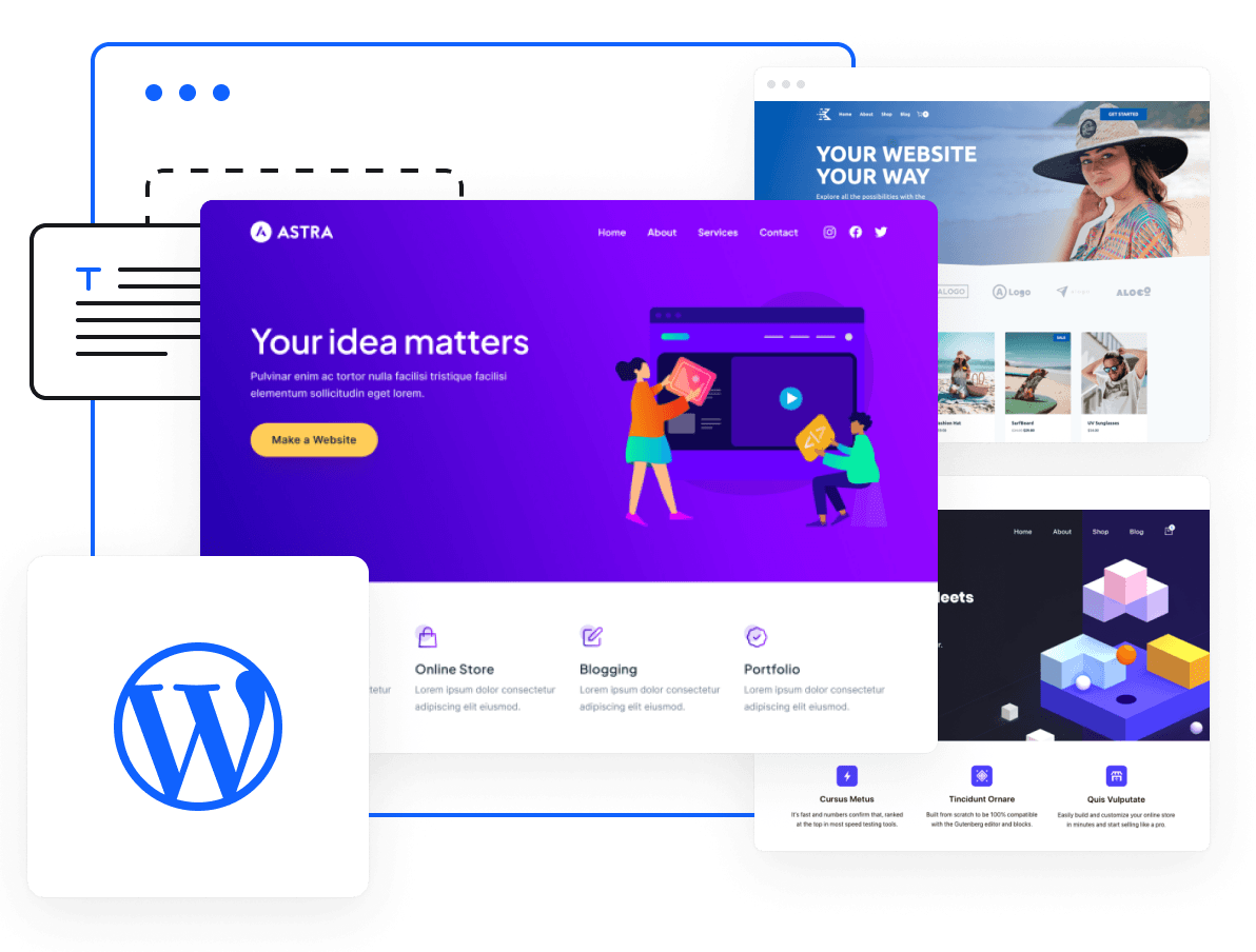 Web Hosting, Domain Names, WordPress & More - Build your website with Lightning Speed WordPress hosting
